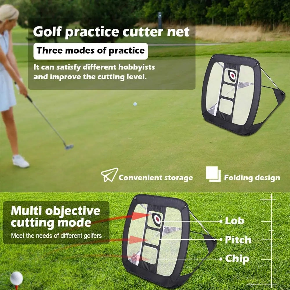 Foldable Golf Chipping Net – Indoor & Outdoor Practice Target