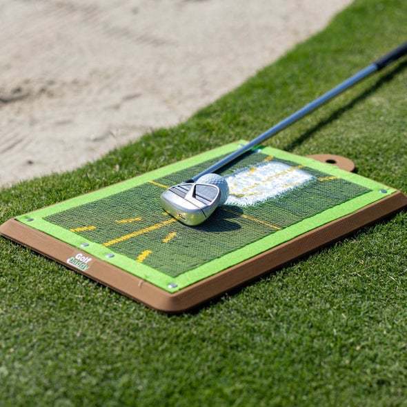 Portable Golf Training Mat with Swing Path Detection & Ball Tracking
